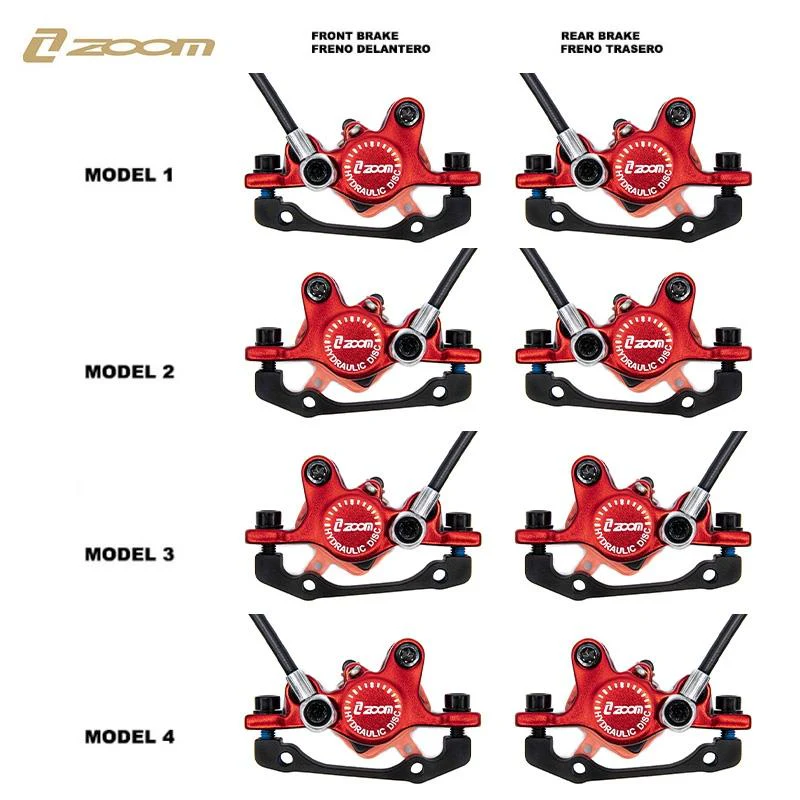 Kit frana hidraulica L Fata/Spate trotineta, bicicleta electrica Zoom CR-3 Negru