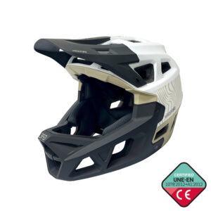 Casca trotineta, bicicleta electrica INTEGRA Sport Alb-Verde militar L