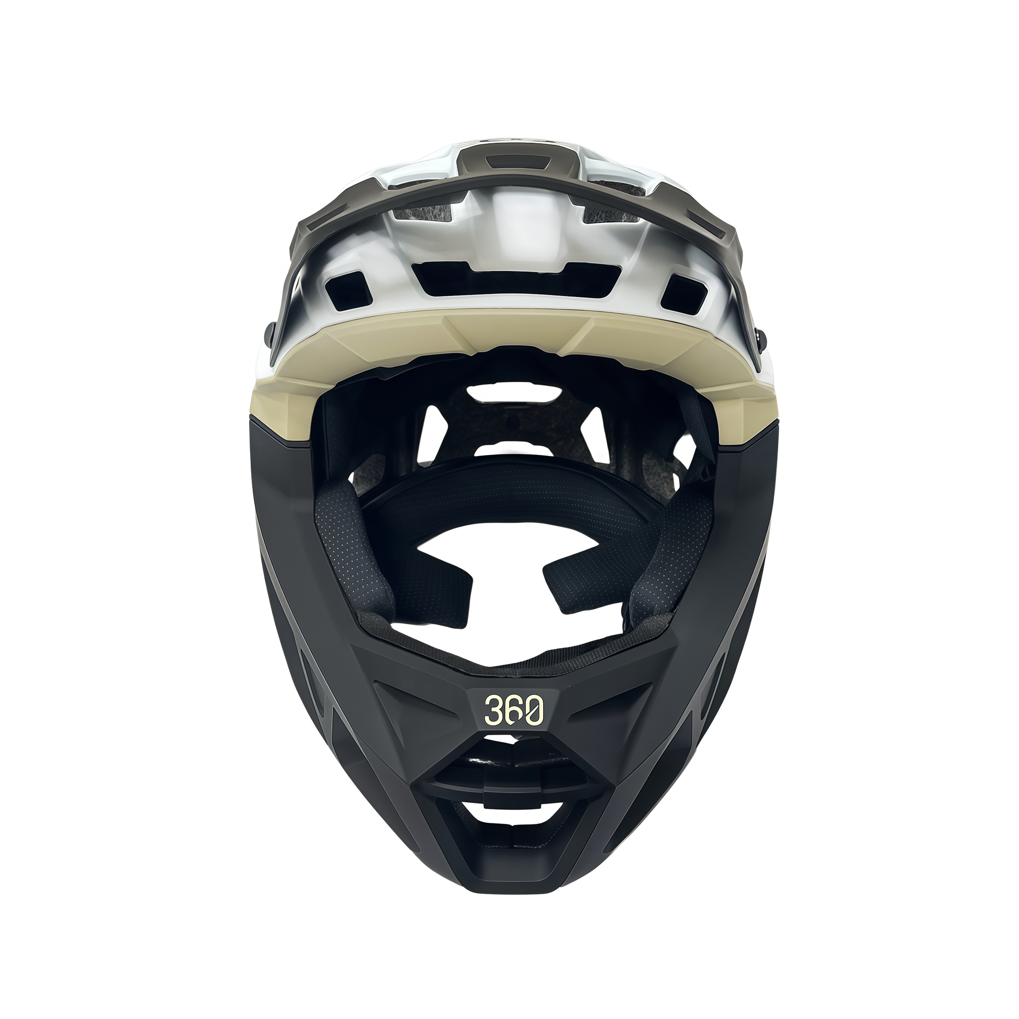 Casca trotineta, bicicleta electrica INTEGRA Sport Alb-Verde militar L