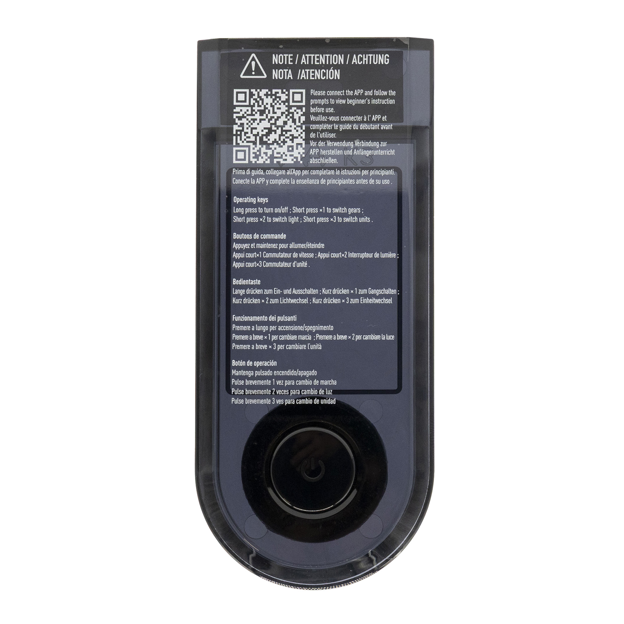 Protectie display trotineta electrica Niu KQi3