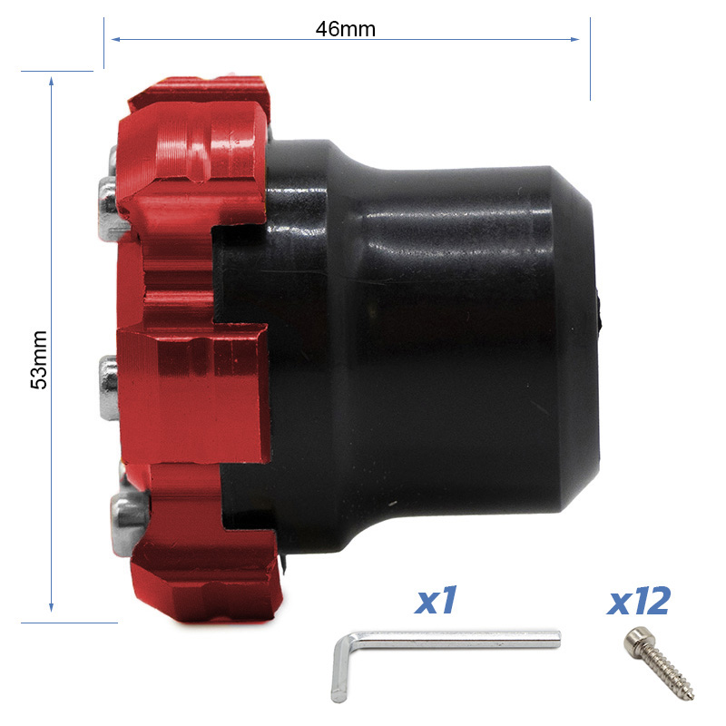 Protectie decorativa anti-cadere pentru arbore sau janta trotineta electrica EWTB-006 rosu