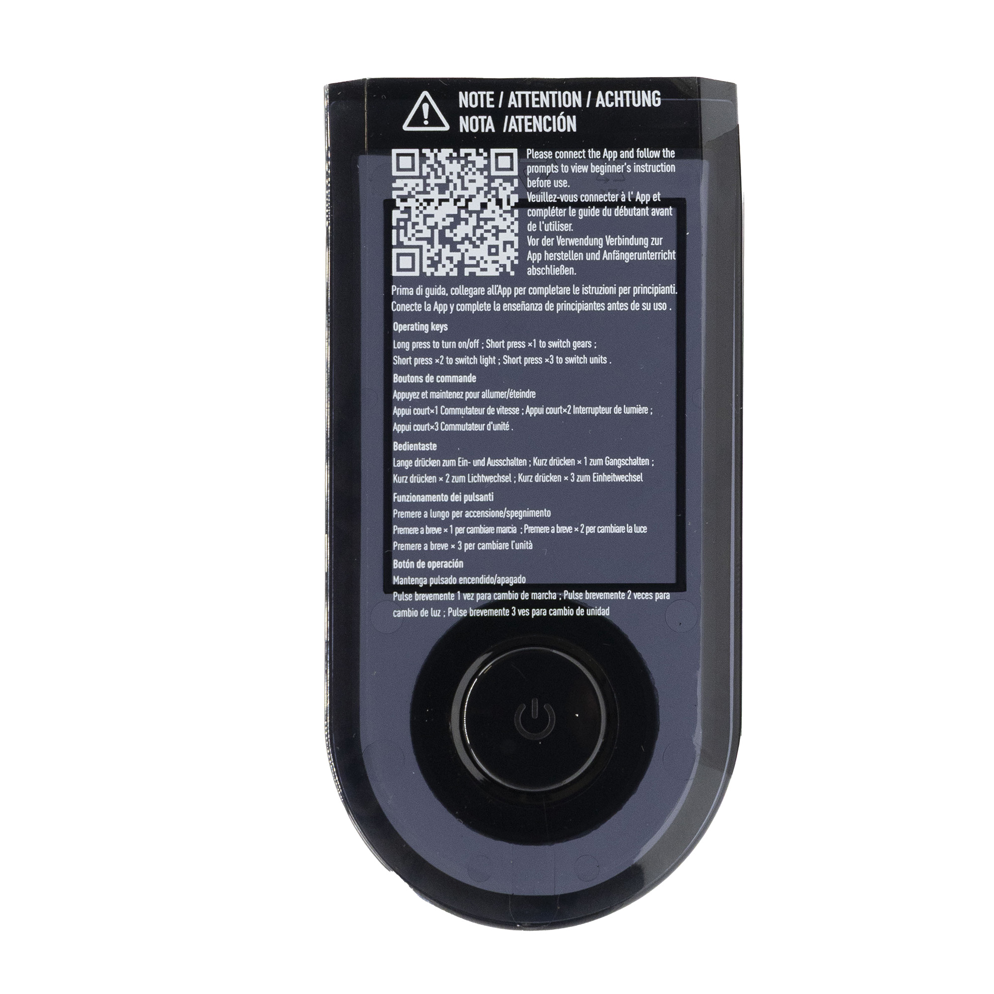 Protectie Display trotineta electrica Niu KQi2