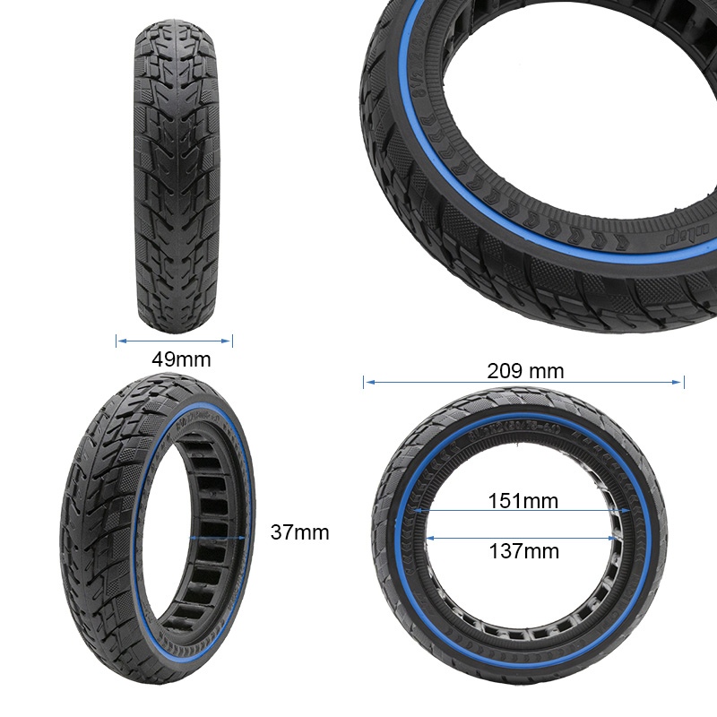 Anvelopa solida Offroad 8.5x2 50/75-6.1 Albastru