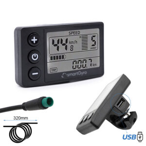 Display trotineta electrica SmartGyro S866 impermeabil cu cablu USB