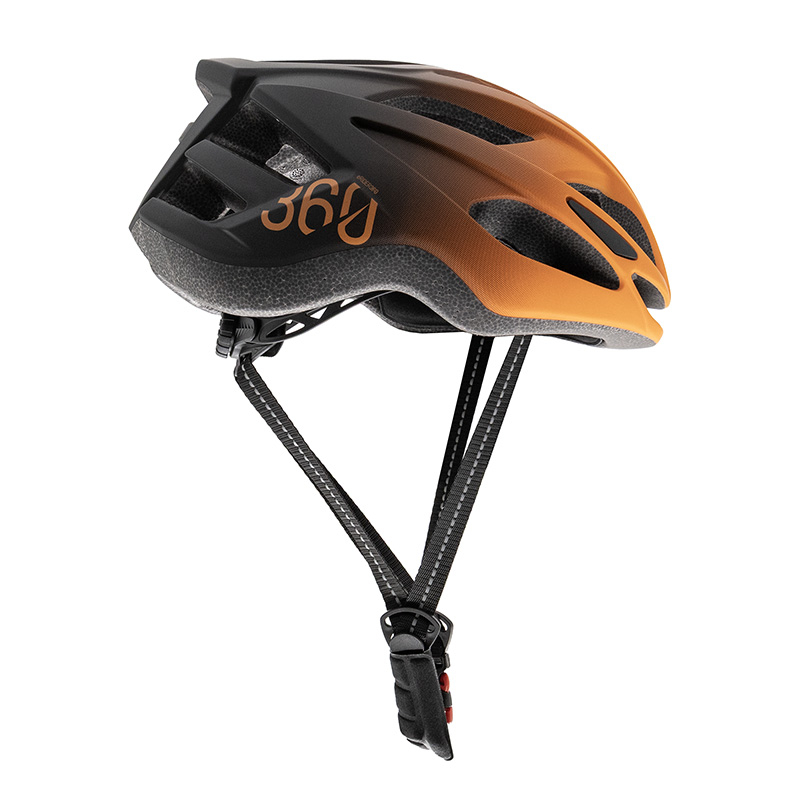 Casca trotineta, bicicleta electrica ZYCLON Sport Portocaliu-Negru L