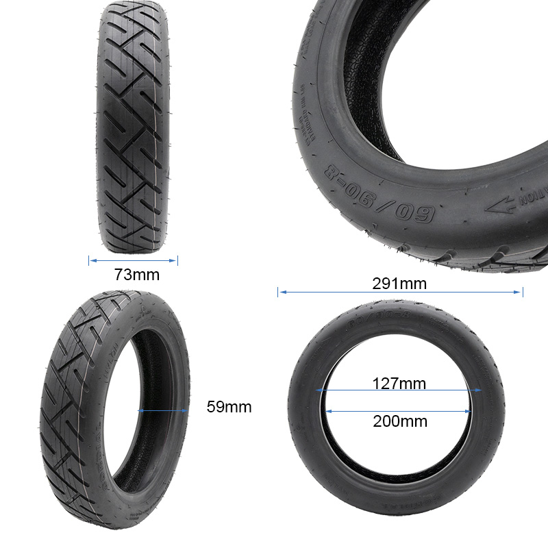 Anvelopa Tubeless trotineta electrica Yuanxing 60/90-8
