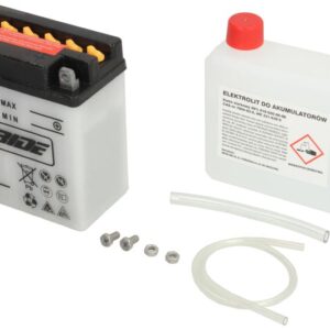 Acumulator Acid/Incarcare uscata cu acid/Pornire (vinzari limitate catre consumatori) 4 RIDE 12V 3Ah 30A R+ Cu intretinere electrolit inclus 99x57x111mm Incarcare uscata cu acid CB3L-A