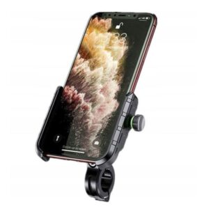 Suport telefon R9-metal 4 RIDE (pe volan 20-30mm, culoare negru, Metal)