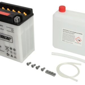 Acumulator Acid/Incarcare uscata cu acid/Pornire (vinzari limitate catre consumatori) 4 RIDE 12V 14Ah 190A L+ Cu intretinere electrolit inclus 136x91x168mm Incarcare uscata cu acid CB14-A2