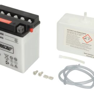 Acumulator Acid/Incarcare uscata cu acid/Pornire (vinzari limitate catre consumatori) 4 RIDE 12V 10Ah 160A R+ Cu intretinere electrolit inclus 136x91x146mm Incarcare uscata cu acid CB10L-B2