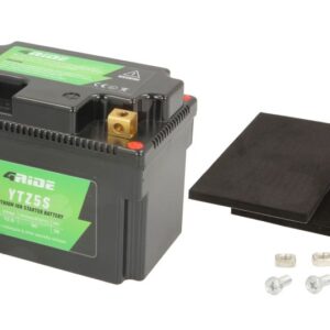 Acumulator Litiu - Ion/Pornire 4 RIDE 12V 90A R+ Fara intretinere 114x70x86mm Pornit YTZ5S pentru GAS GAS PAMPERA; HONDA C, CRF, CT, MSX, NB, NCH, NQ, XR, ZB; HUSQVARNA FC, FE, TE 50-530