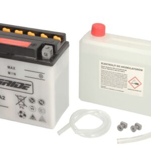 Acumulator Acid/Incarcare uscata cu acid/Pornire (vinzari limitate catre consumatori) 4 RIDE 12V 9Ah 124A R+ Cu intretinere electrolit inclus 138x77x141mm Incarcare uscata cu acid CB9L-A2