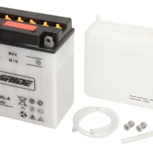 Acumulator Acid/Incarcare uscata cu acid/Pornire (vinzari limitate catre consumatori) 4 RIDE 12V 12Ah 165A R+ Cu intretinere electrolit inclus 136x82x162mm Incarcare uscata cu acid CB12AL-A
