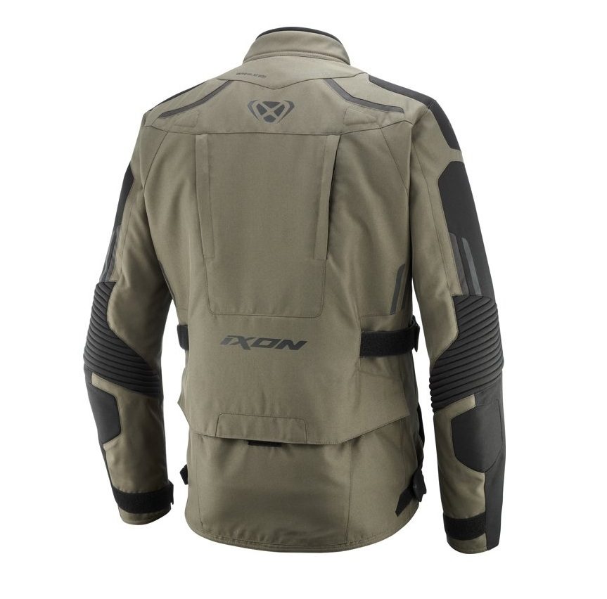 Geaca (jacheta) motociclete barbati Touring/Adventure Ixon All season model Midgard MS culoare: khaki/negru XL