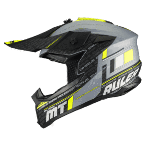 Casca enduro/offroad MT model Falcon S Ruler C2 gri mat S (55/56cm)