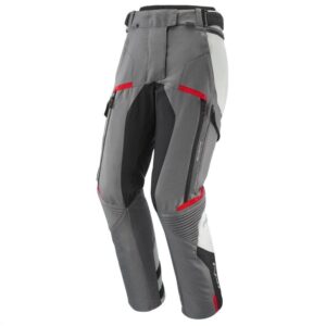 Pantaloni motociclete femei Touring/Adventure Ixon All season model Midgard LS culoare: gri/negru/rosu XXXL