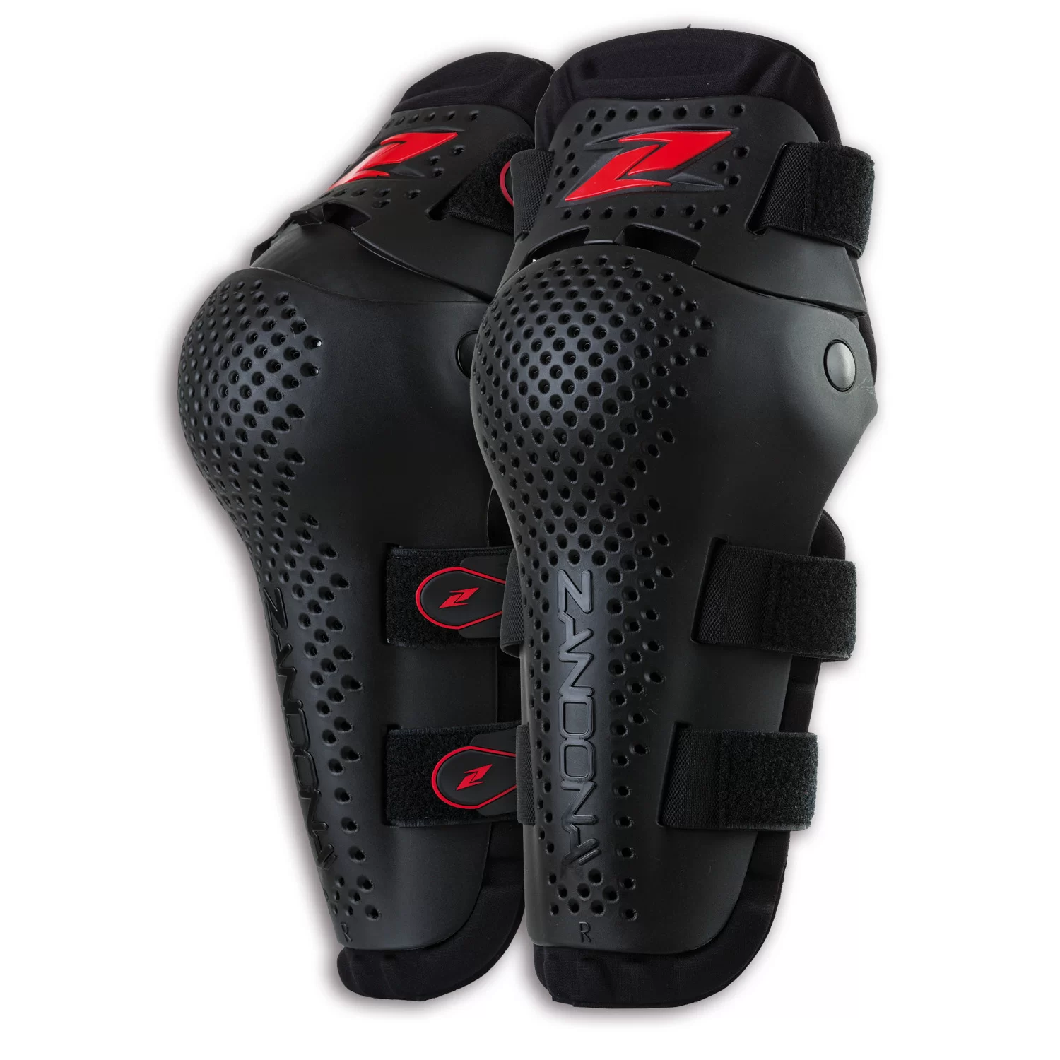 Set protectii genunchi articulate adulti Zandona model Jointed Kneeguard (Level 1) – culoare: negru (marime universala)