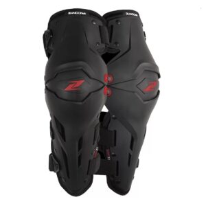 Set protectii genunchi articulate adulti Zandona model X-Treme Kneeguard (Level 2) – culoare: negru (marime: universala (potrivire perfecta pe marimile L/XL))