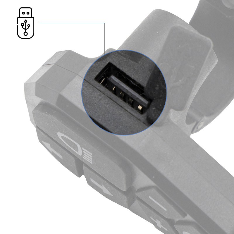 Panou de butoane trotineta electrica Waterproof ECOXTREM M41 cu cablu