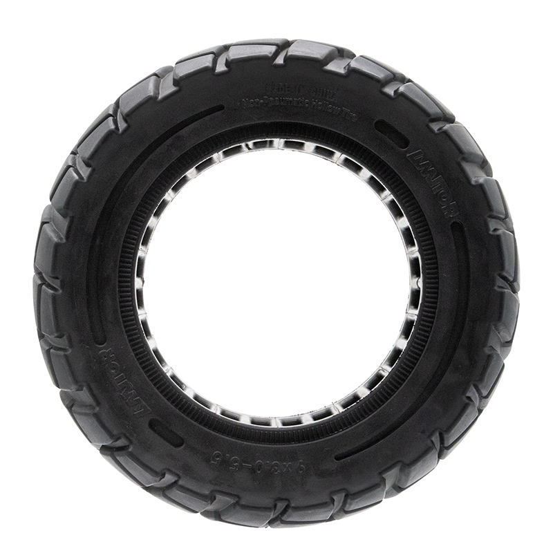 Anvelopa plina trotineta electrica Amitor 9x3-5.5 linie neagra