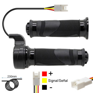 Maneta acceleratie trotineta electrica cu conector JST