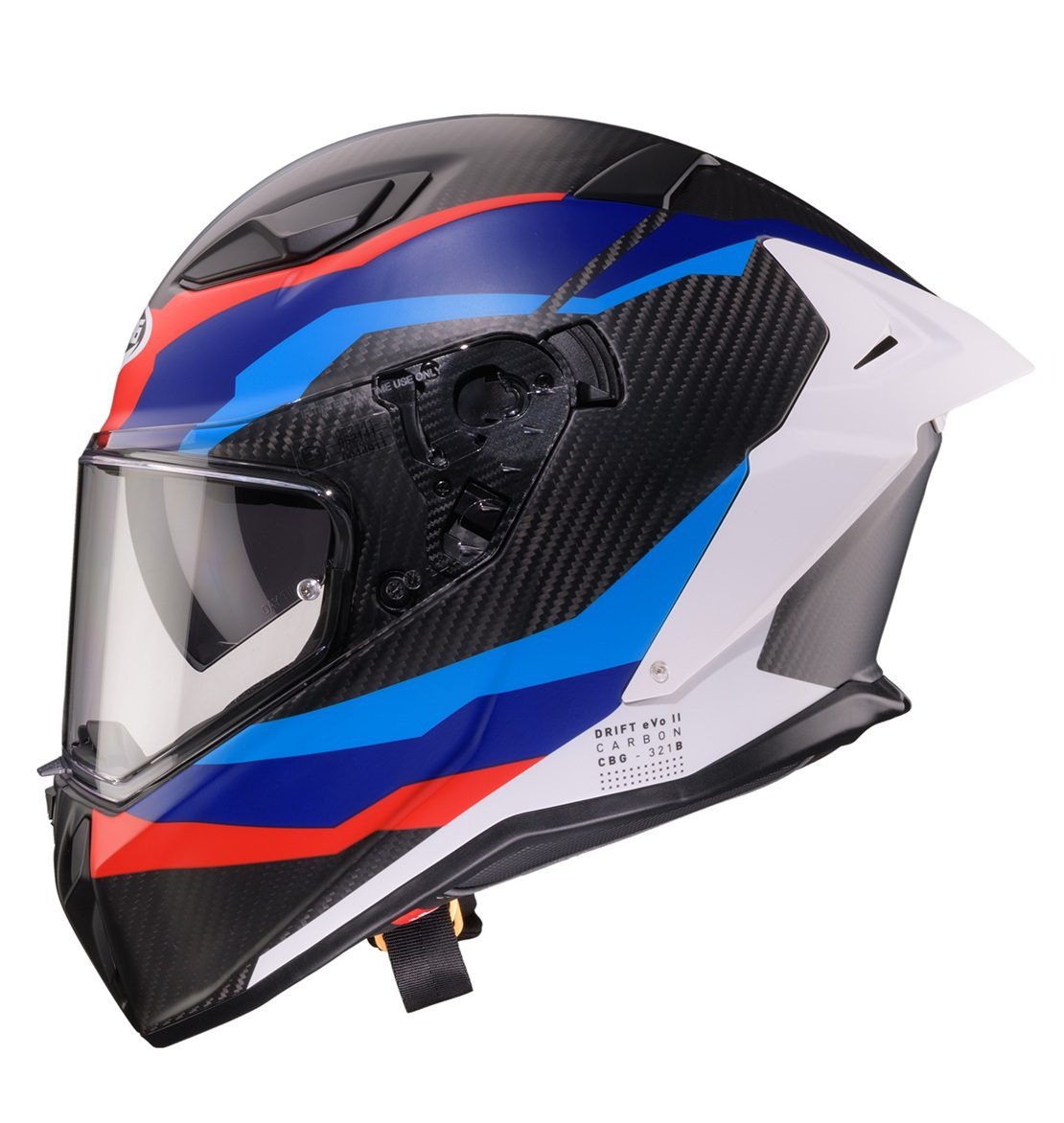 Casca integrala Caberg model Drift Evo II Carbon MSPORT S3 mat Pinlock ready – lentila Pinlock – 100% carbon L (59/60cm)