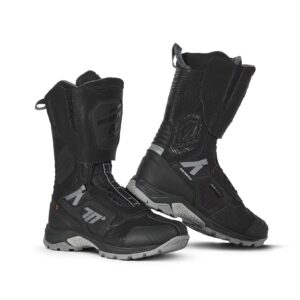 Ghete (cizme) moto Adventure (Touring) Unisex Seventy model SD-BA6 Stelvio culoare: negru/gri 45