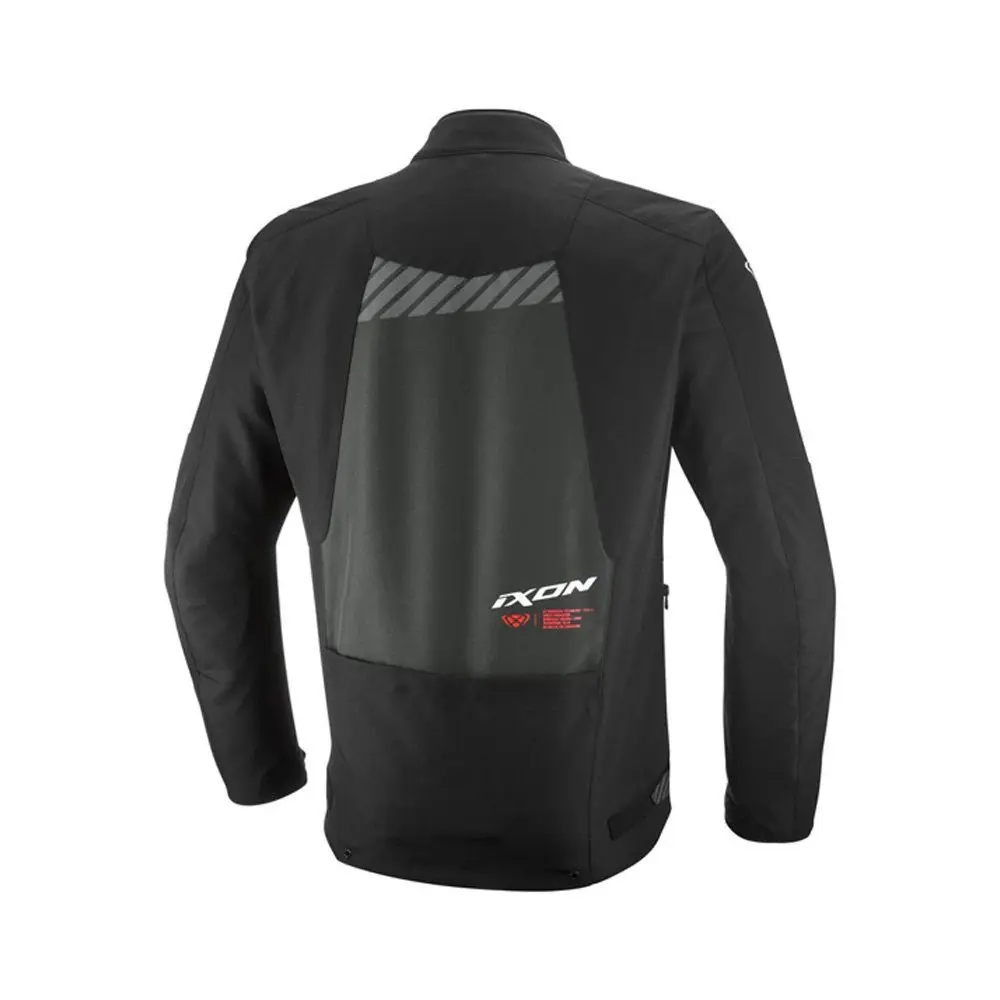 Geaca (jacheta) motociclete barbati Touring/Adventure Ixon All season model TYR MS culoare: negru/antracit/rosu, M