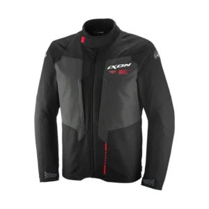 Geaca (jacheta) motociclete barbati Touring/Adventure Ixon All season model TYR MS culoare: negru/antracit/rosu, M