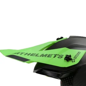 Cozoroc casca off road MT Falcon System D6 verde fluor mat
