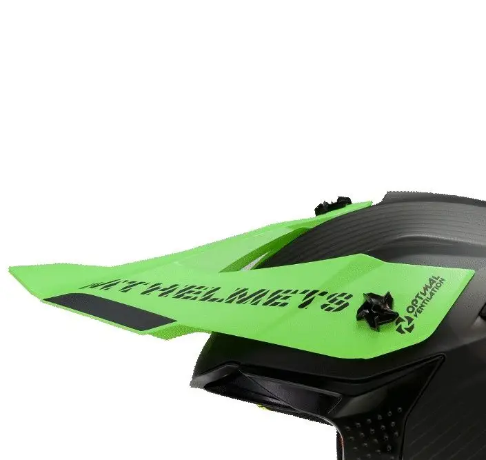 Cozoroc casca off road MT Falcon System D6 verde fluor mat