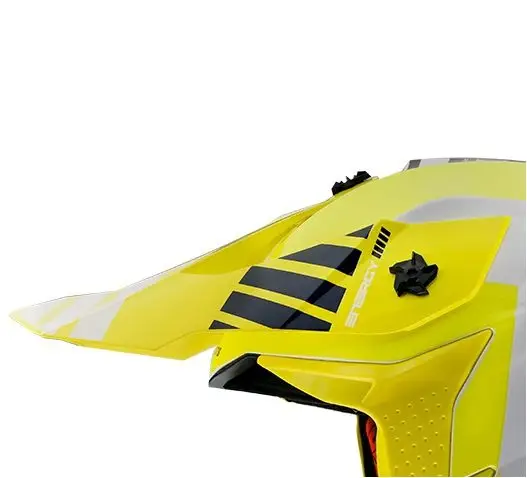 Cozoroc casca off road MT Falcon Warrior A3 galben lucios