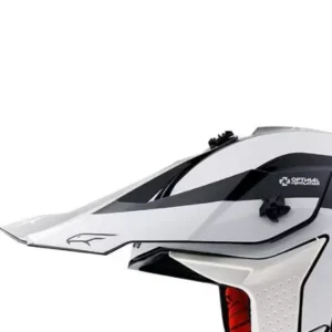 Cozoroc casca off road MT Falcon Warrior B0 alb lucios
