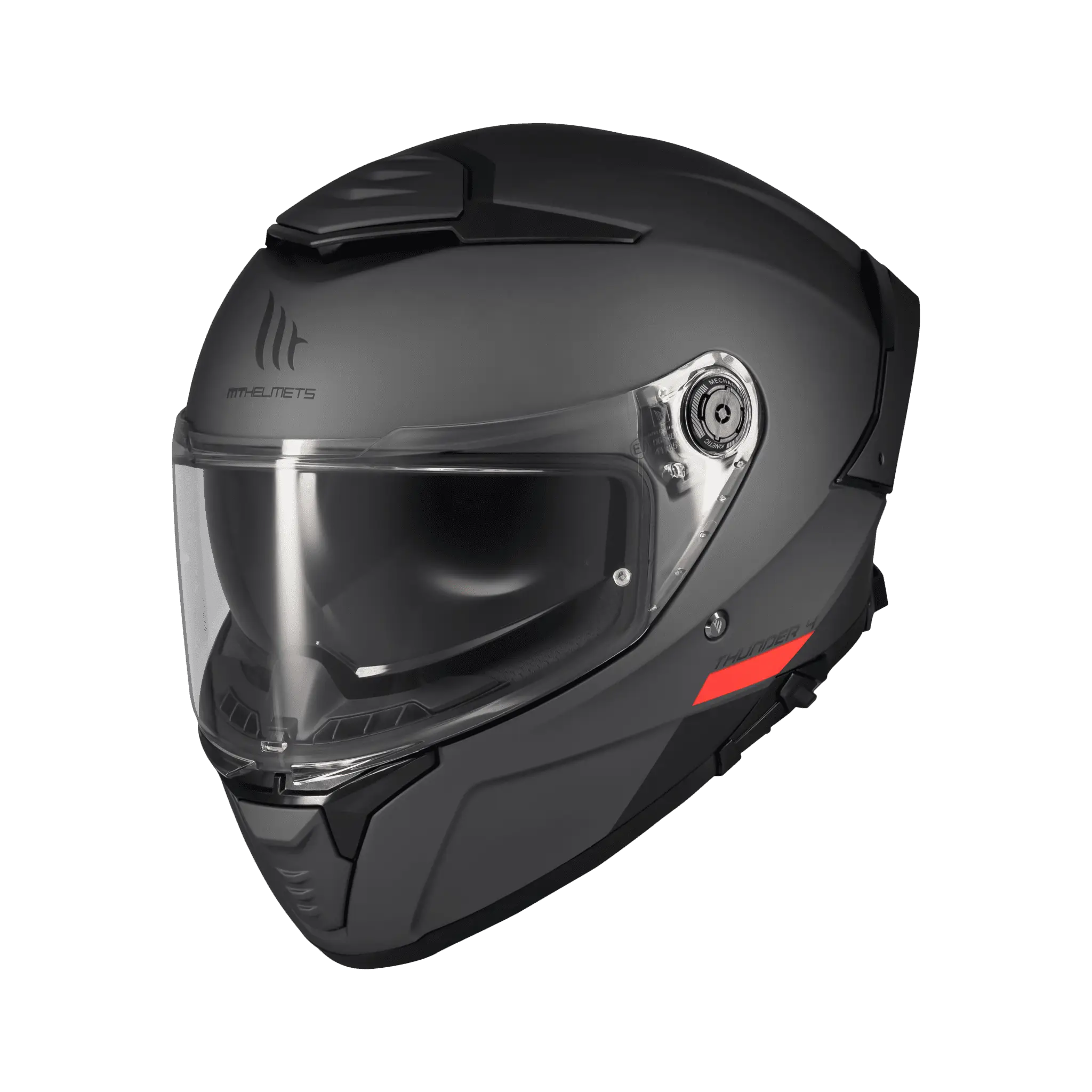 Casca integrala MT Thunder 4 SV A12 gri mat (ochelari soare integrati) M (57/58cm)