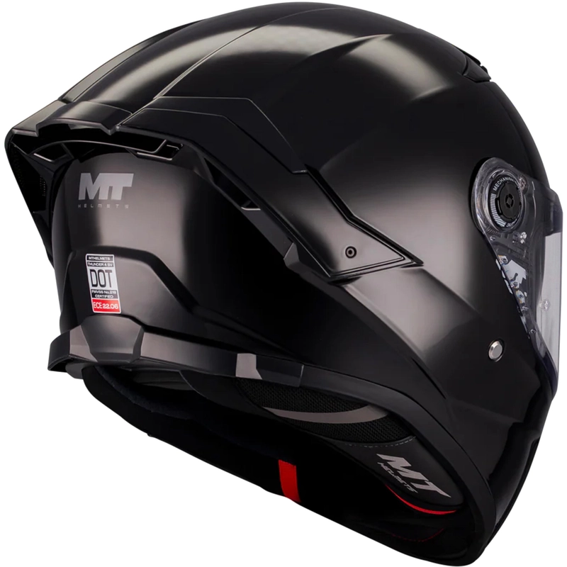 Casca integrala MT Thunder 4 SV Pure A1 negru lucios (ochelari soare integrati) M (57/58cm)