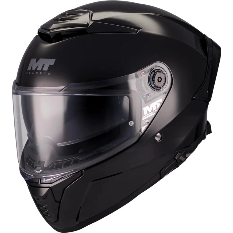 Casca integrala MT Thunder 4 SV Pure A1 negru lucios (ochelari soare integrati) M (57/58cm)
