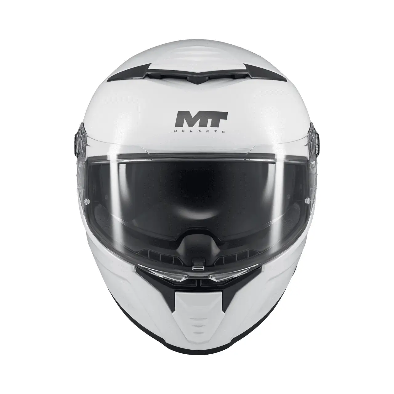Casca integrala MT Thunder 4 SV Pure A0 alb lucios (ochelari soare integrati) XS (53/54cm)