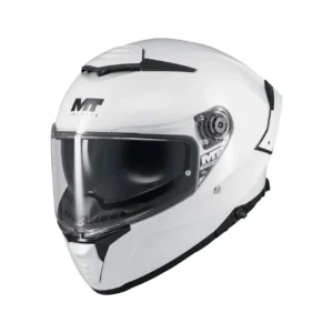 Casca integrala MT Thunder 4 SV Pure A0 alb lucios (ochelari soare integrati) L (59/60cm)