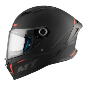 Casca integrala MT Stinger 2 A1 negru mat – tip viziera: MT-V-28B – punctaj maxim SHARP Test – 5 stele L (59/60cm)