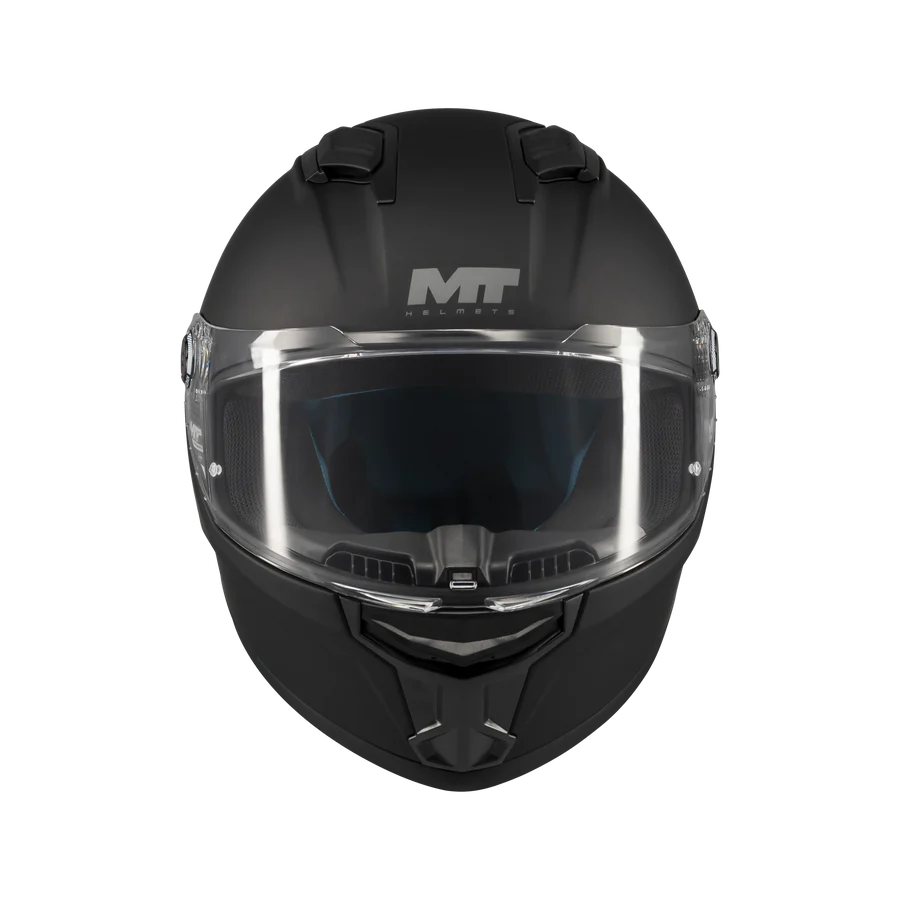 Casca integrala MT Stinger 2 Pure A1 negru mat – tip viziera: MT-V-28B – punctaj maxim SHARP Test – 5 stele XS (53/54cm)