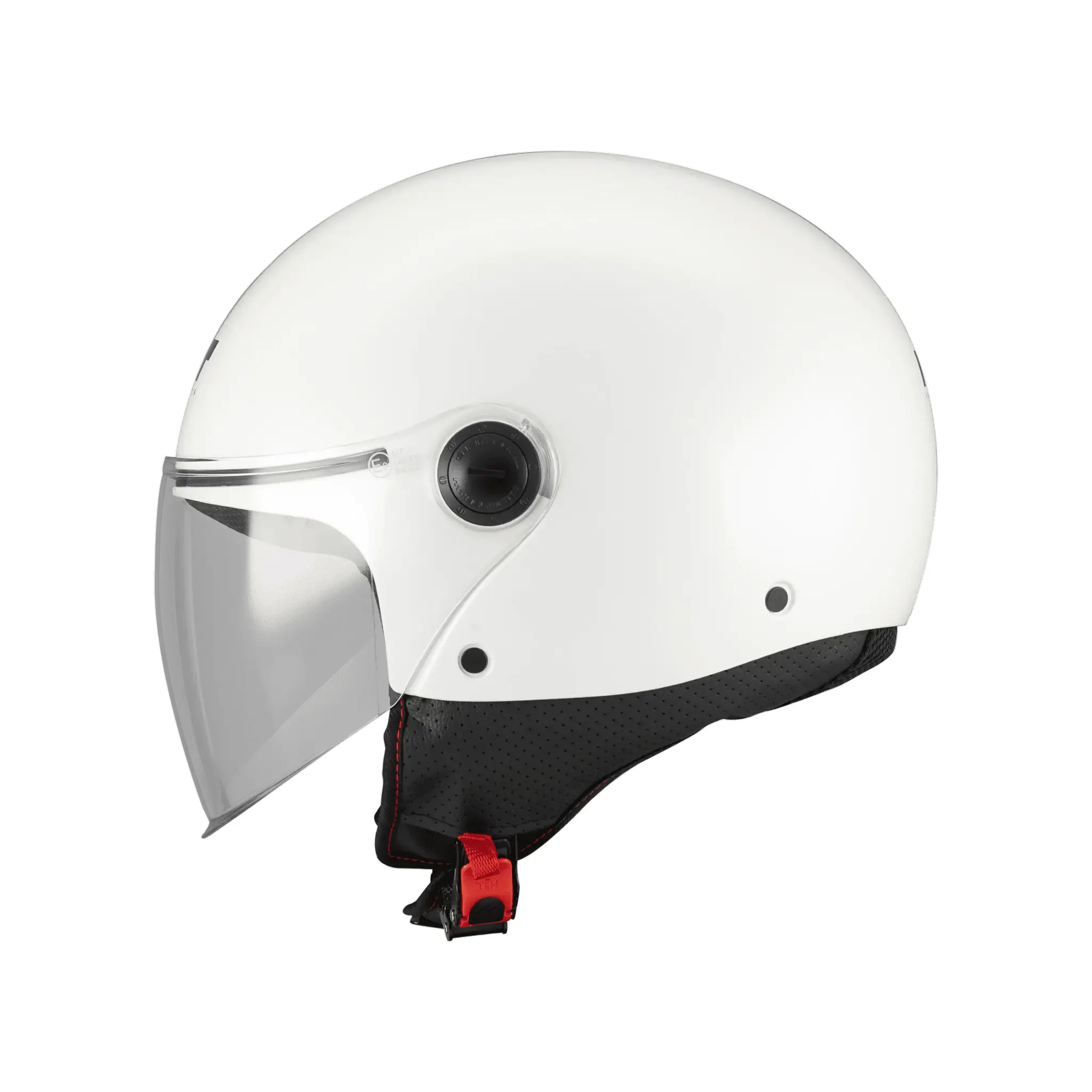 Casca open face motociclete MT Street S Pure A0 alb lucios – omologare noua ECE 22.06 – tip viziera: MT-V-15B M (57/58cm)