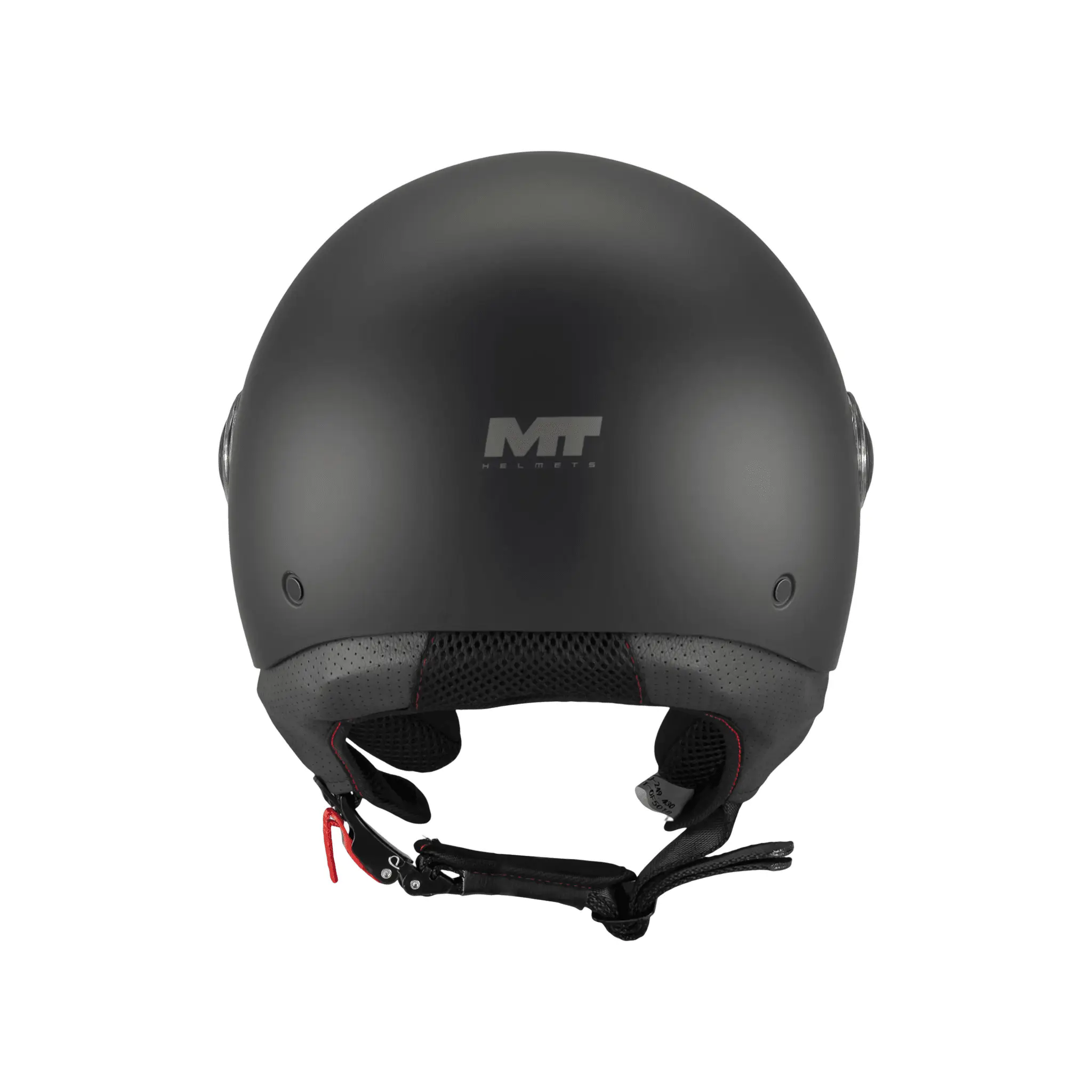 Casca open face motociclete MT Street S Pure A1 negru mat – omologare noua ECE 22.06 L (59/60cm)
