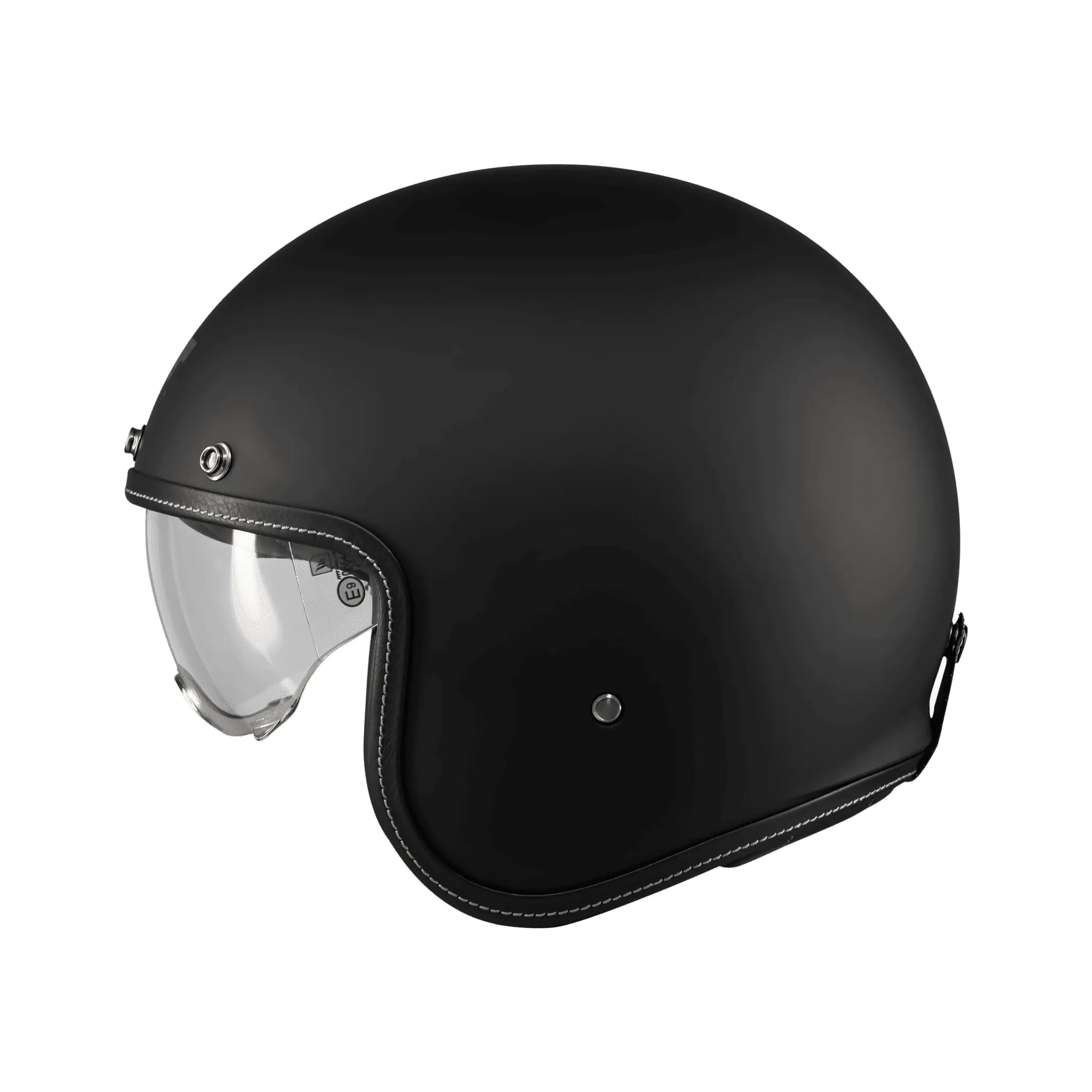 Casca open face motociclete MT Le Mans 2 S SV Pure A1 negru mat (ochelari soare integrati) – omologare noua ECE 22.06 S (55/56cm)