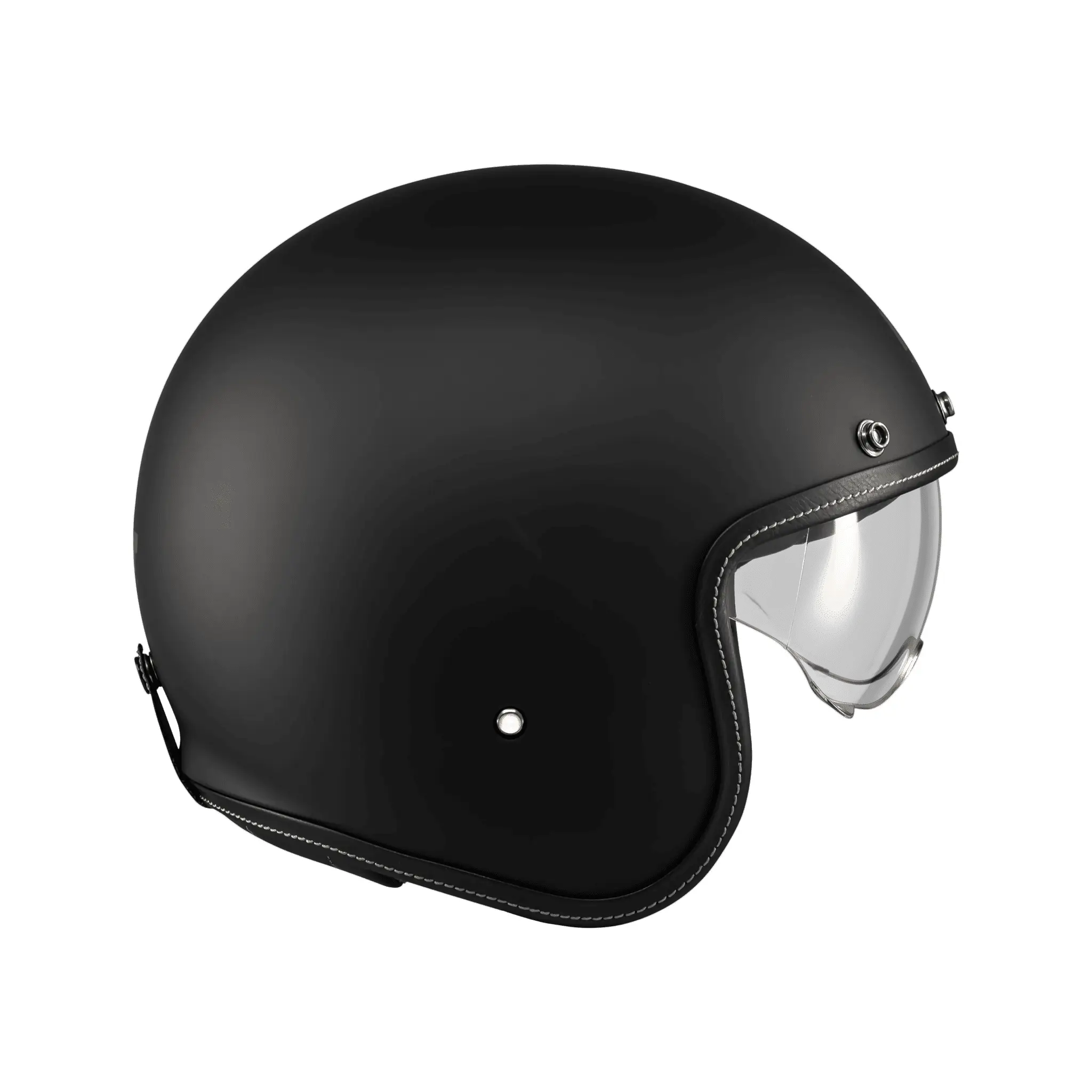 Casca open face motociclete MT Le Mans 2 S SV Pure A1 negru mat (ochelari soare integrati) – omologare noua ECE 22.06 S (55/56cm)