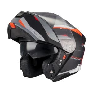 Casca modulabila MT Genesis SV Raccoon B5 rosu mat Pinlock ready – omologare noua ECE 22.06 – tip viziera: MT-V-25 L (59/60cm)