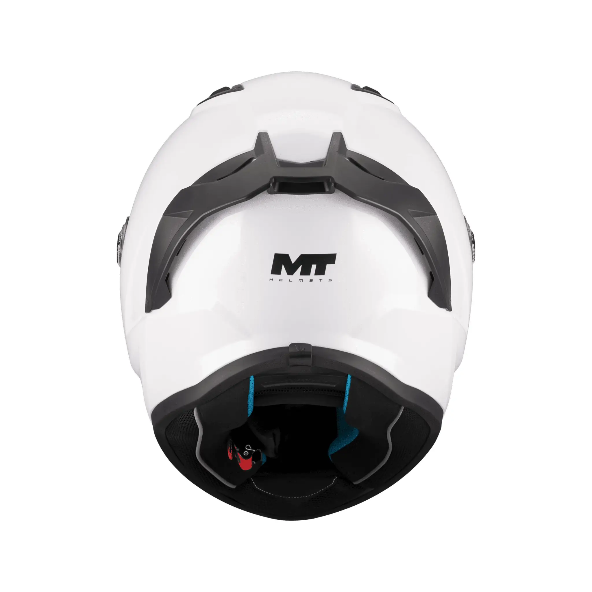 Casca integrala MT Stinger 2 Kids Pure A0 alb lucios – tip viziera: MT-V-28B – casca de copii S kids (49/50cm)