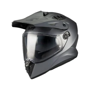 Casca touring/adventure MT model Track SV Pure A2 gri mat – tip viziera: HS 12 XXL (63/64cm)