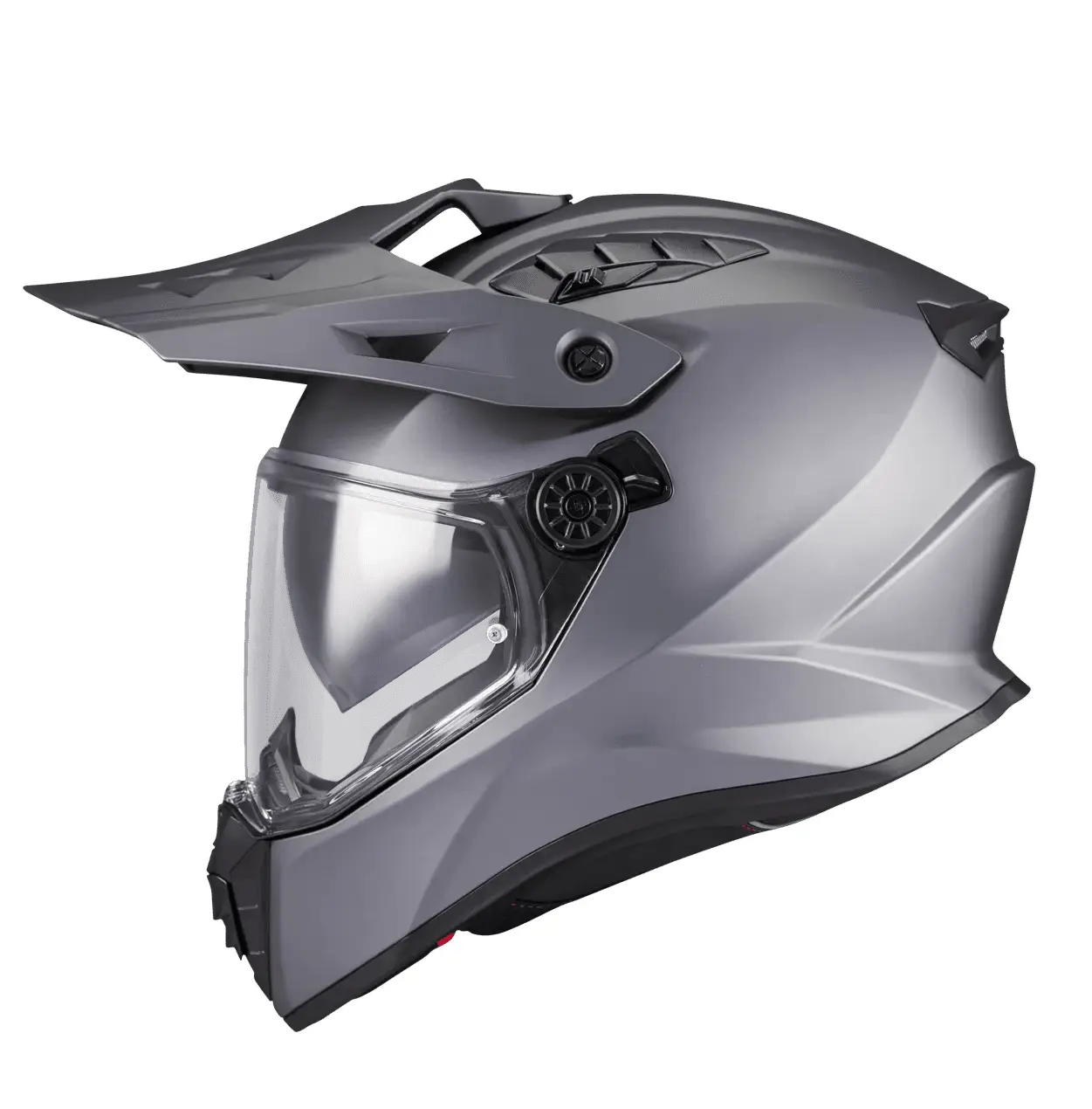 Casca touring/adventure MT model Track SV Pure A2 gri mat – tip viziera: HS 12 XS (53/54cm)