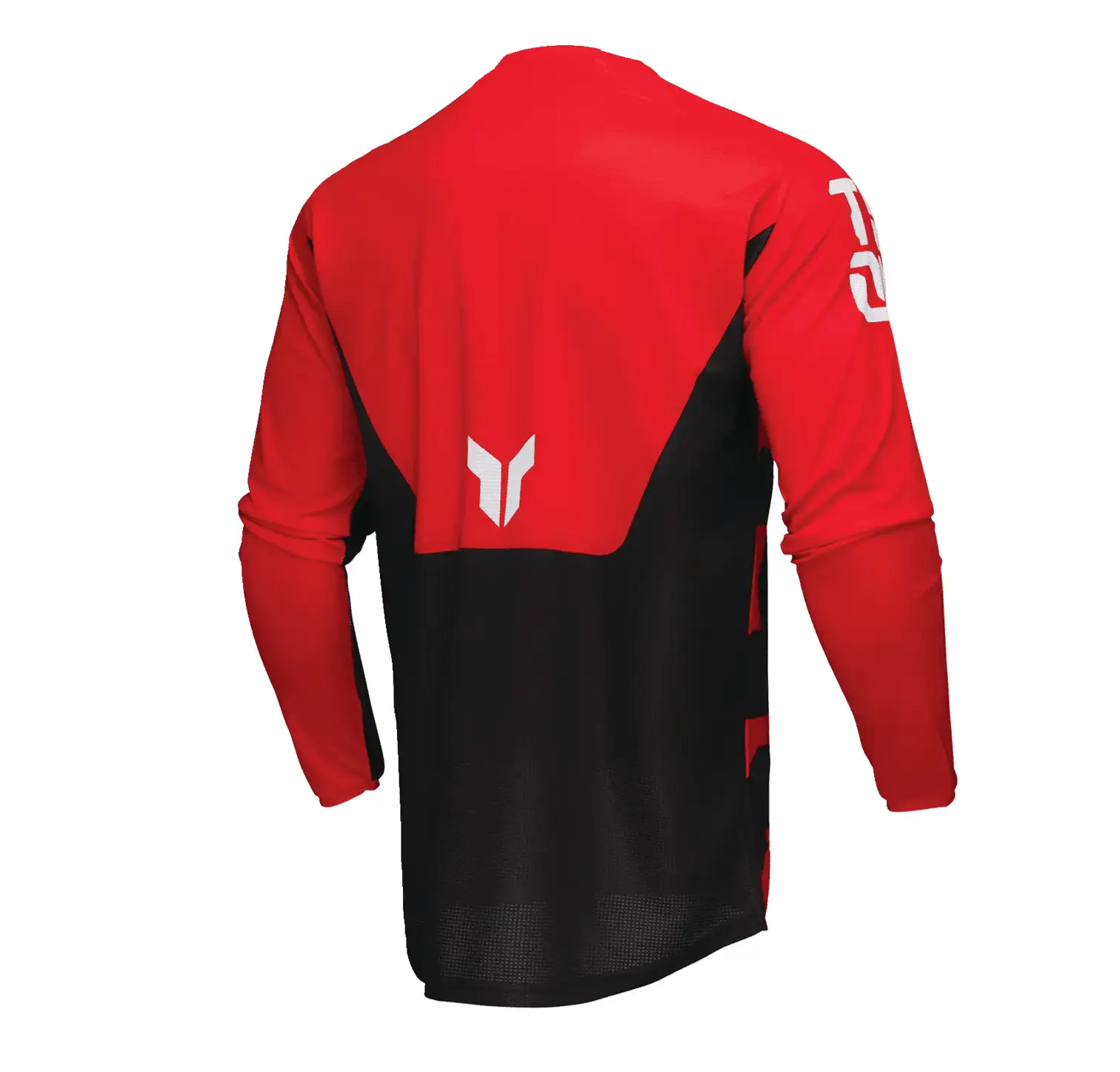 Tricou (bluza) cross-enduro Thor model Launchmode Forge culoare: negru/alb/rosu