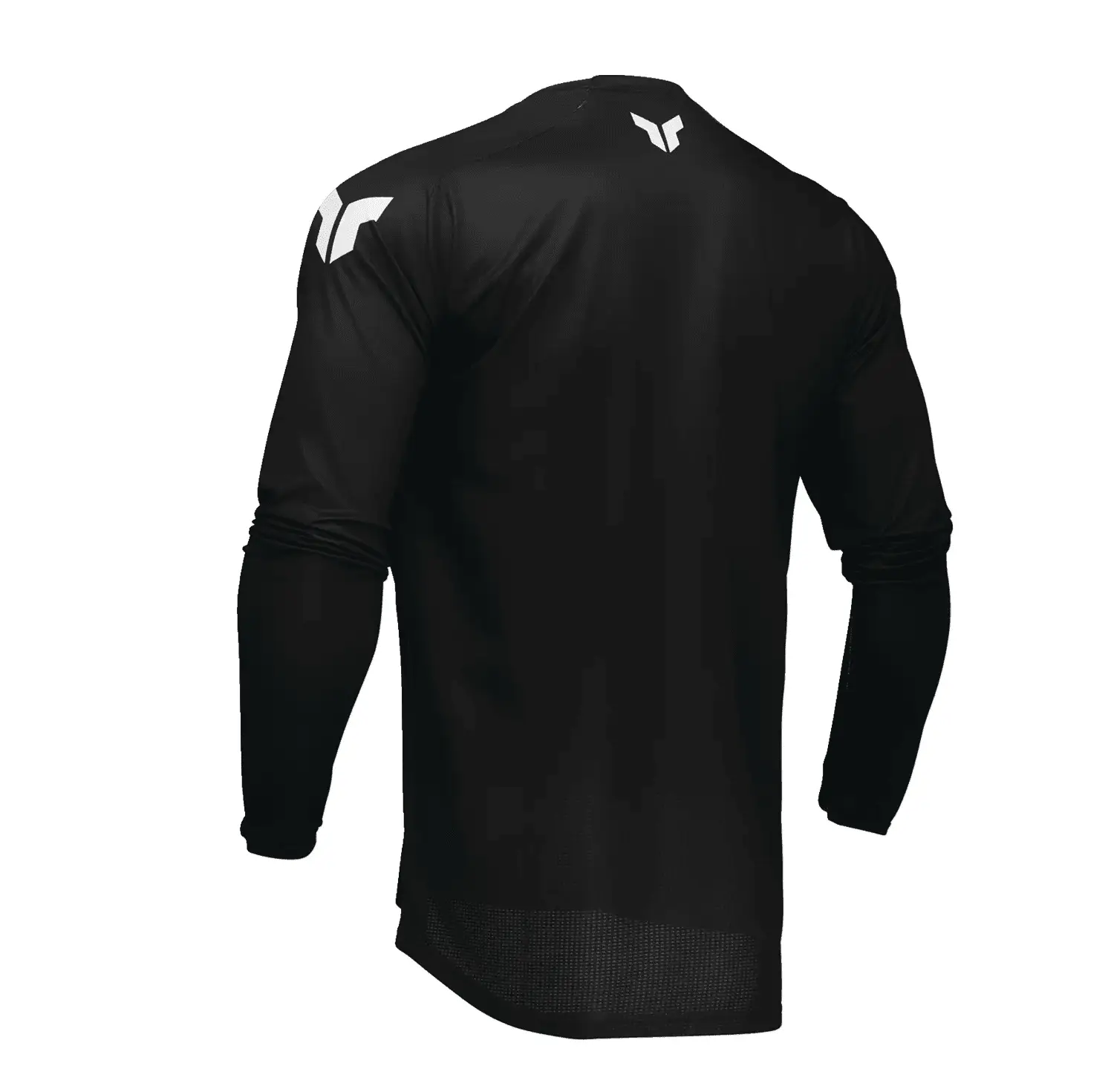 Tricou (bluza) cross-enduro Thor model Launchmode Forge culoare: negru/alb/gri